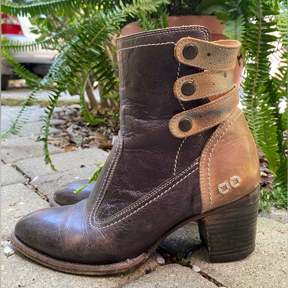 BEDSTU Cobbler Series Heeled Bootie Two Toned Size 9 - Picture 2 of 13